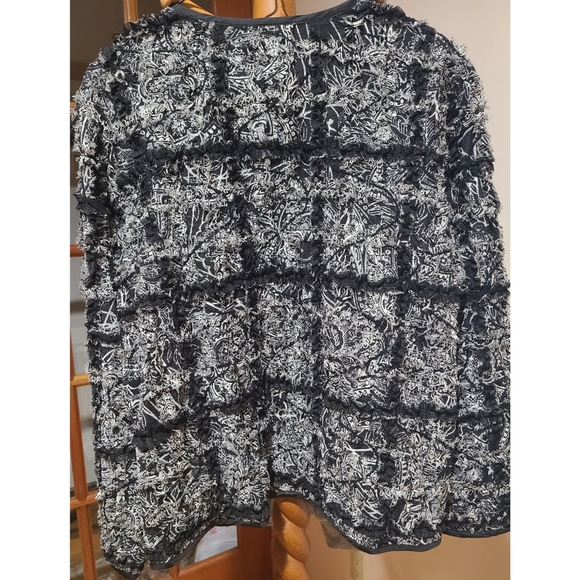 Chico's Ruffle Jacket - Picture 2 of 4